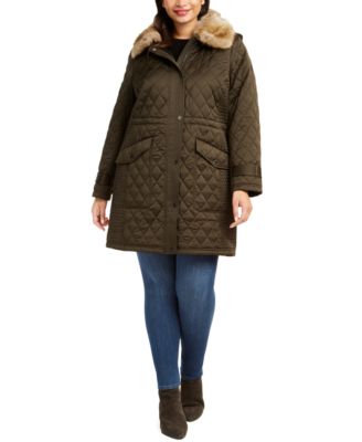 michael kors plus size coats macys