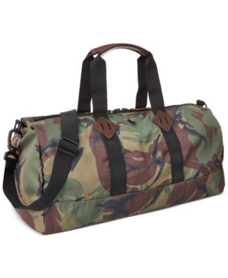 polo camo duffle bag