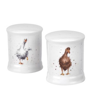 Wrendale Designs Tazza In Porcellana Fine Bone China - "Duck Love" Anatra Con Fiori, 0.3L, Microwavable E Lavabile In Lavastoviglie