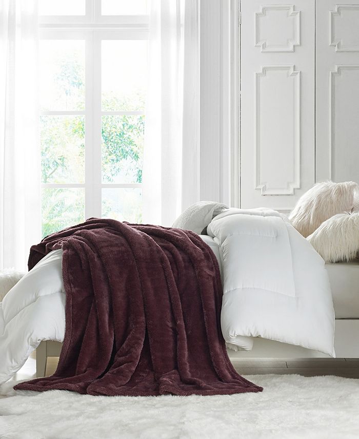 Cathay Home Inc. Oversize Faux Fur Throw & Reviews Blankets & Throws