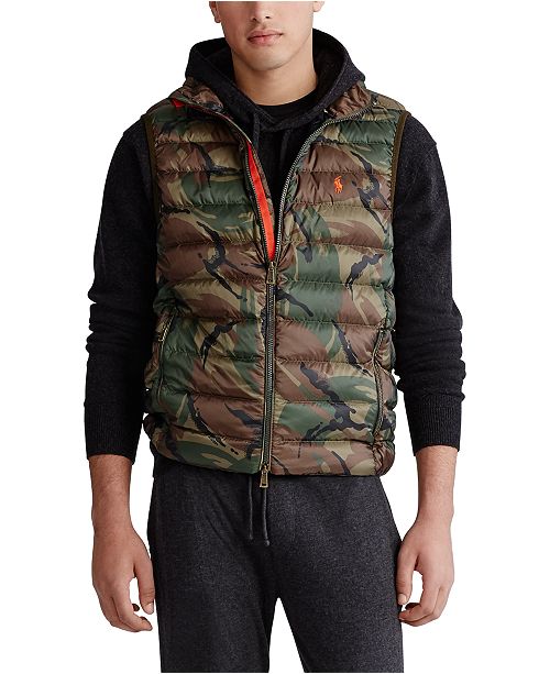 Polo Ralph Lauren Men S Big Tall Packable Down Vest Reviews