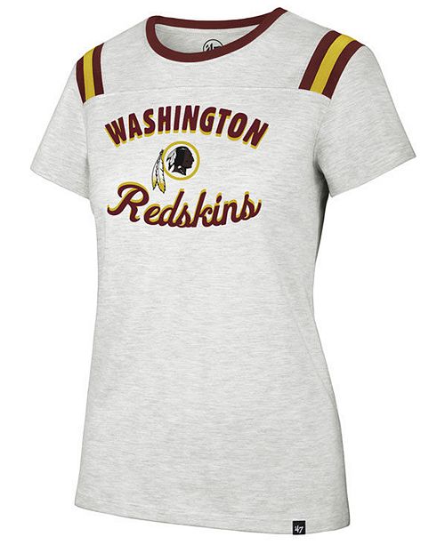 47 Brand Women S Washington Redskins Huddle Up T Shirt