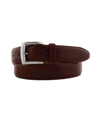 Johnston & Murphy Waxed Leather Belt - Macy's