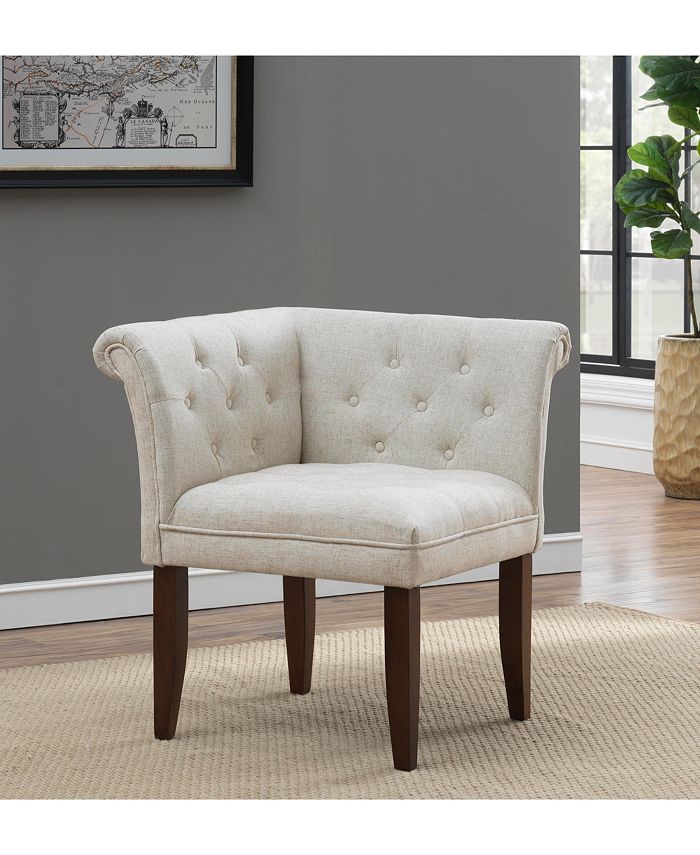 Coast to Coast Corner Accent Chair Macy's