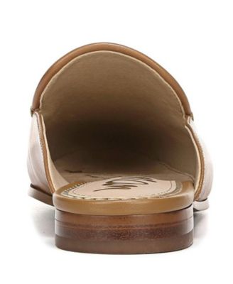 Women's Tailored Leather Casual Mules
