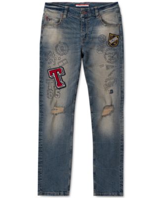 tommy hilfiger patchwork jeans