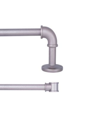 Sun Zero Bronn 66"-120" Wrap Around Double Curtain Rod