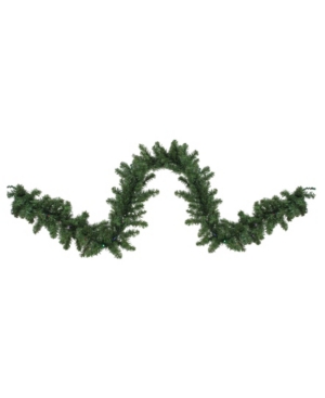 Shop Northlight 9' Pre-lit Led Canadian Pine Artificial Christmas Garland In Green