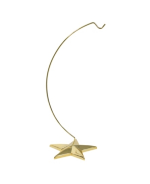 Northlight Kids' 13.25" Gold Star Shaped Christmas Ornament Holder
