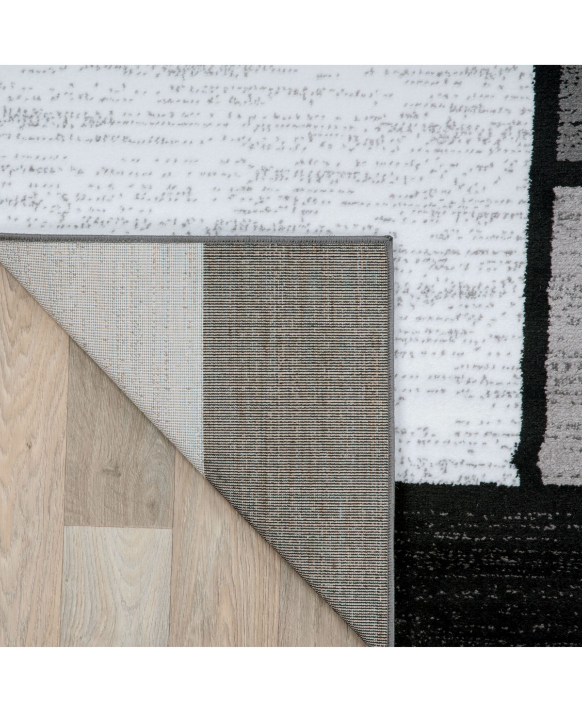 Main Street Rugs Montane Mon106Area Rug - Gray