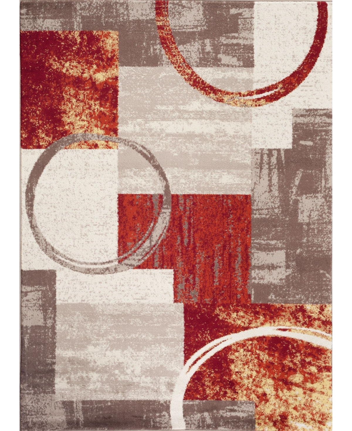 Main Street Rugs Alba Alb307 Multi 2' x 3' Area Rug