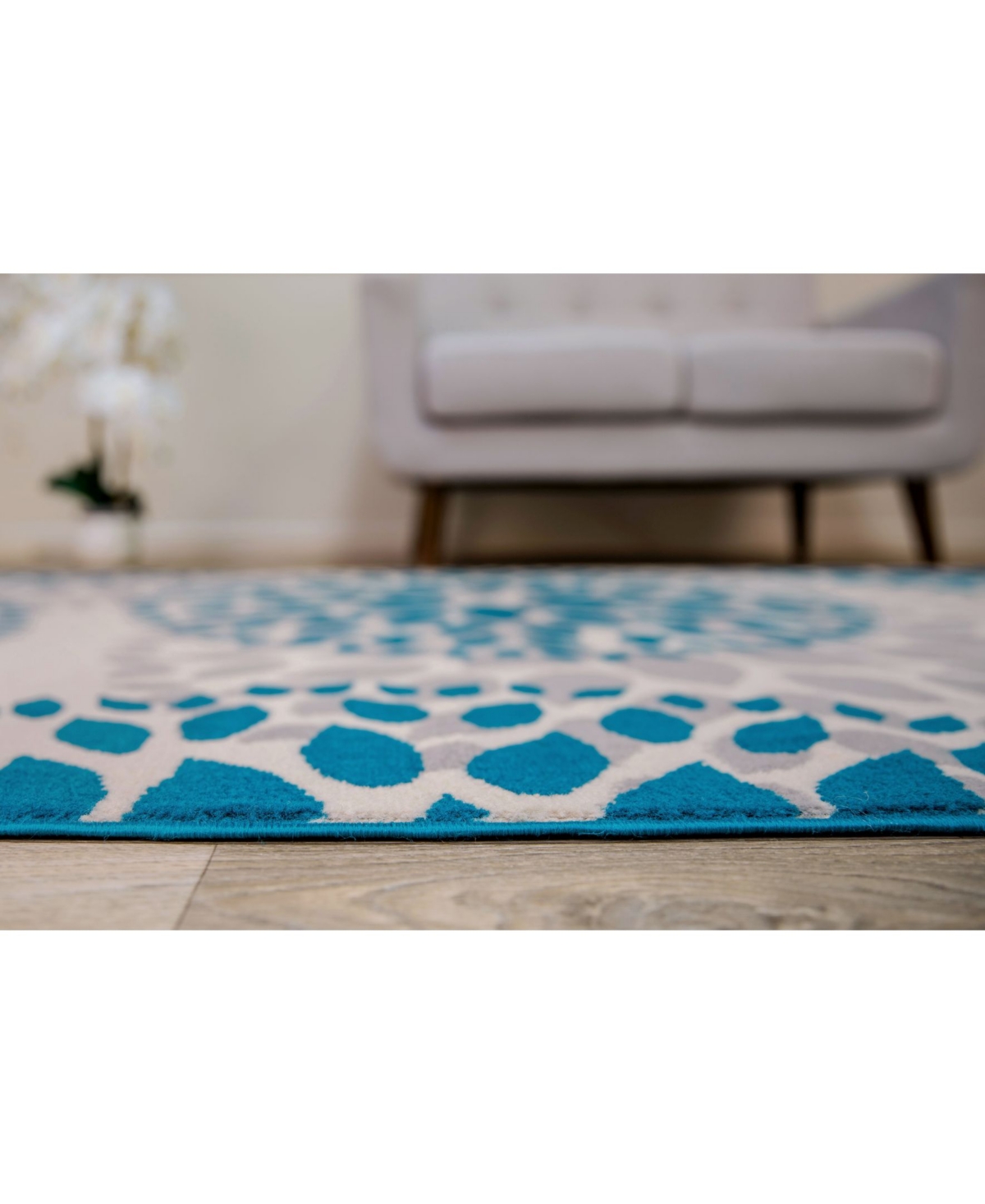 Main Street Rugs Haven Hav9099Area Rug - Blue