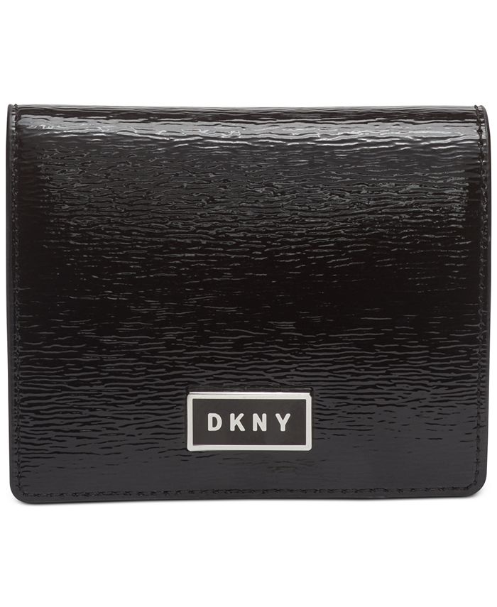 DKNY Gigi Leather Flat Wallet Created for Macy s Macy s