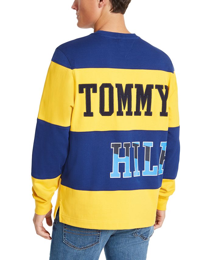 Tommy hilfiger stripe sweatshirt Clearance