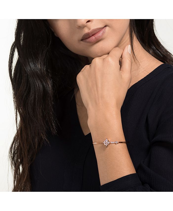 Swarovski bangle bracelet rose gold Clearance