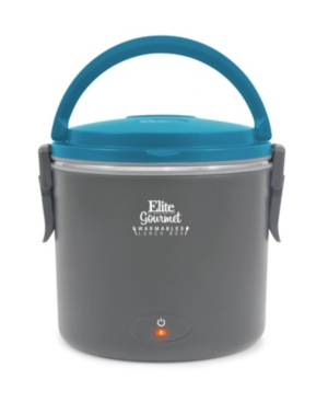 Elite Gourmet 33oz. Warmables Lunch Box Electric Food Warmer with...