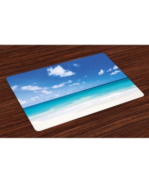 Ambesonne Ocean Place Mats Set of 4