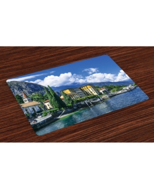 Ambesonne Italy Place Mats Set of 4
