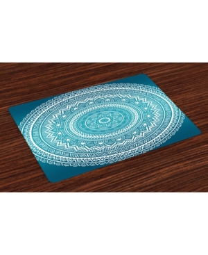 Ambesonne Ombre Place Mats Set of 4