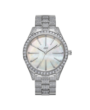 image of Jbw Women-s Cristal Gem Diamond (1/8 ct. t.w.) Watch in Stainless-steel Watch 39mm