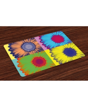 Ambesonne Modern Art Place Mats Set of 4