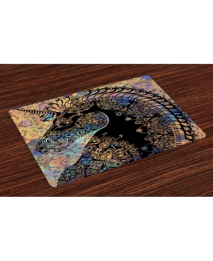 Ambesonne Unicorn Place Mats Set of 4