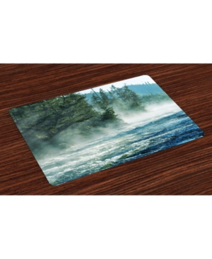 Ambesonne stone Place Mats Set of 4
