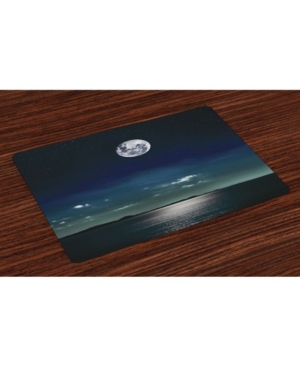 Ambesonne Ocean Place Mats Set of 4