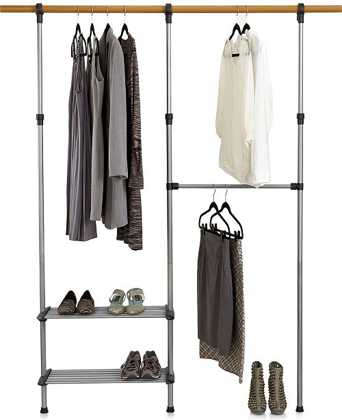 Whitmor Closet Organization System, Closet Rod Cleaning