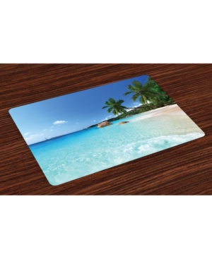 Ambesonne Ocean Place Mats Set of 4