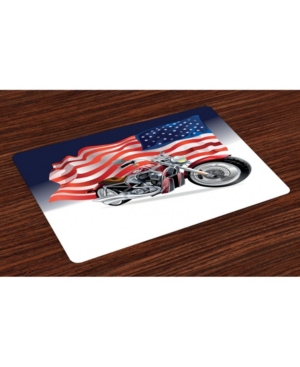 Ambesonne Manly Place Mats Set of 4