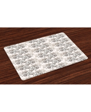 Ambesonne Vintage-Like Place Mats Set of 4
