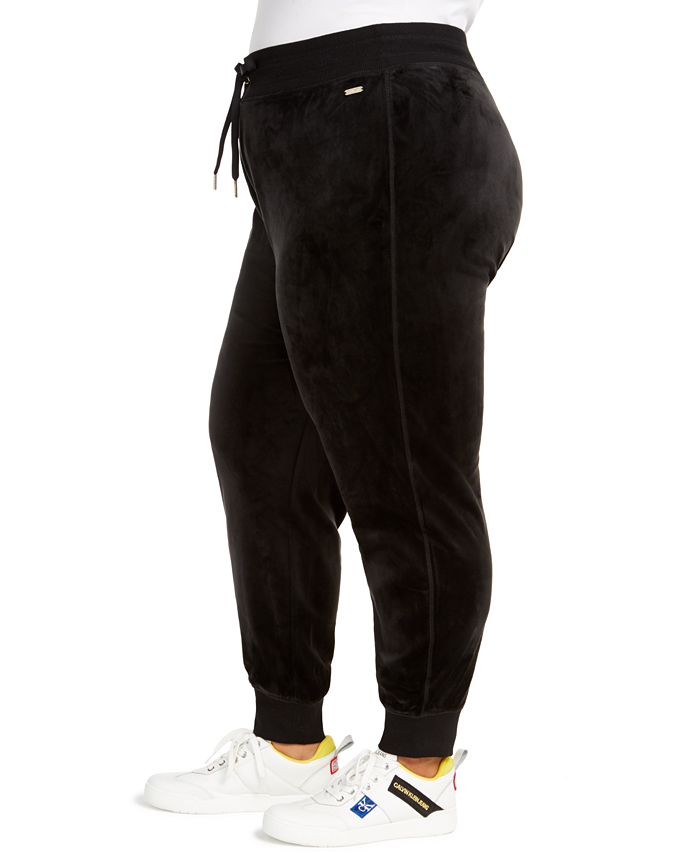calvin klein velour jogging suit