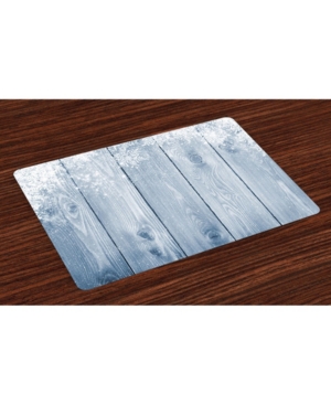Ambesonne Winter Place Mats Set of 4