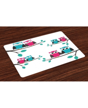 Ambesonne Nursery Place Mats Set of 4