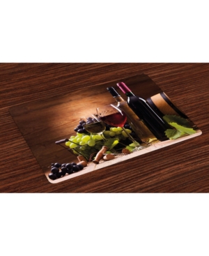 Ambesonne Wine Place Mats Set of 4