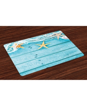 Ambesonne Starfish Place Mats Set of 4