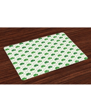 Ambesonne Irish Place Mats Set of 4