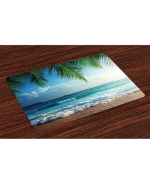 Ambesonne Ocean Place Mats Set of 4