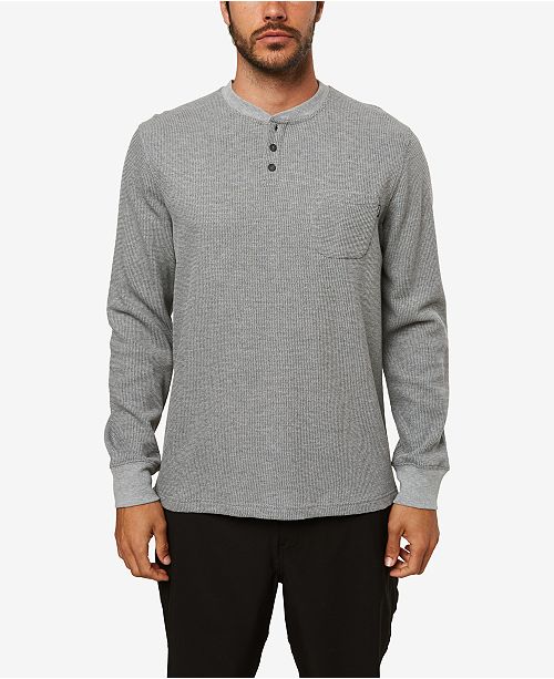 O Neill Men S Olympia Long Sleeve Henley Reviews Casual