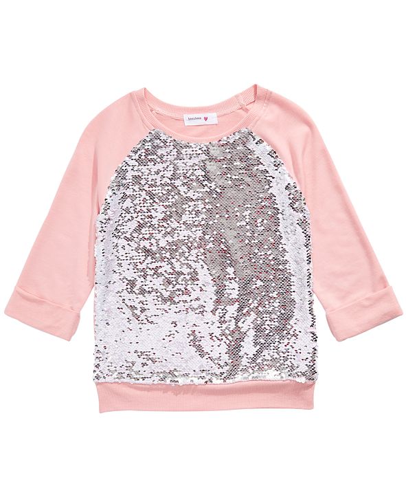 Flip Flop Fun Sequin Patch Top