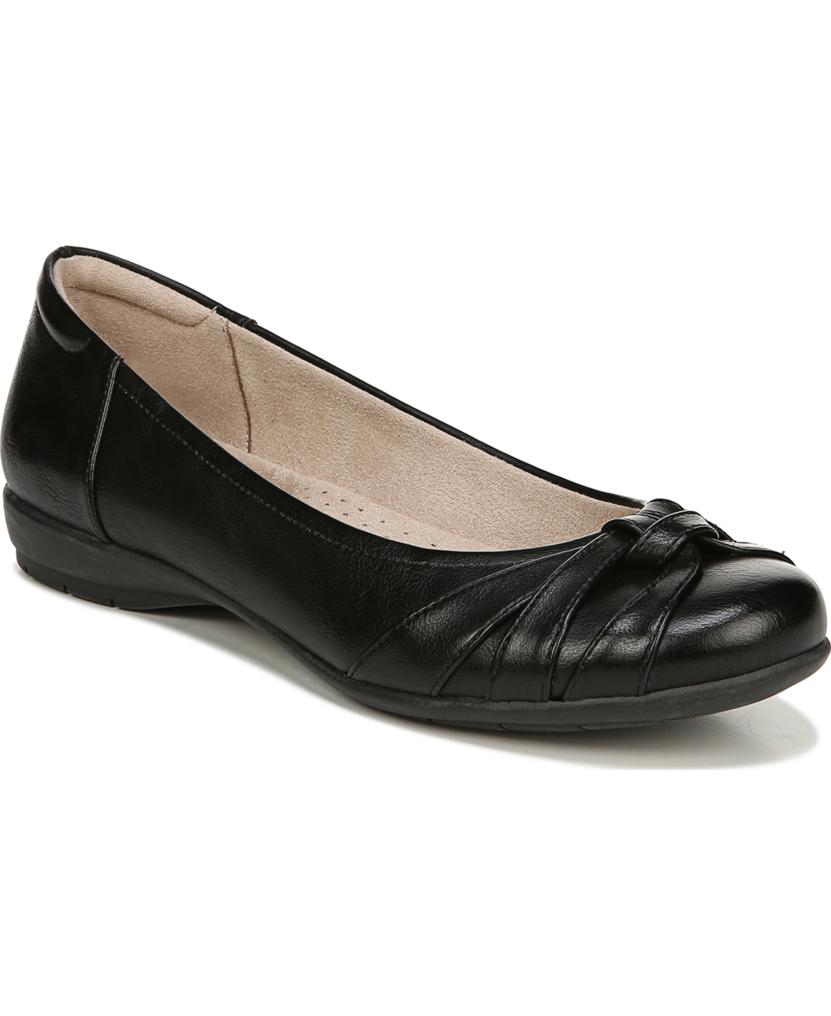 Gift Flats - Dark Brown Faux Leather