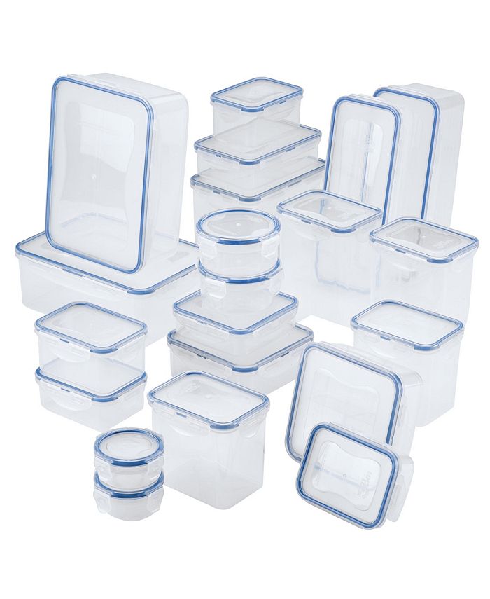 Lock n Lock Easy Essentials Twist Two Way Food Storage Container Set,  12-Piece, Clear - Macy's