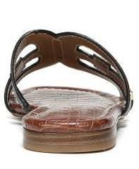 Bay Slip-On Flat Leather Casual Sandals