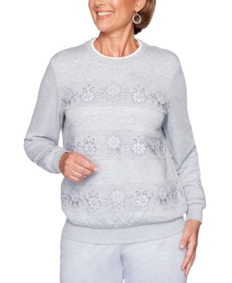 alfred dunner women's sweatshirts