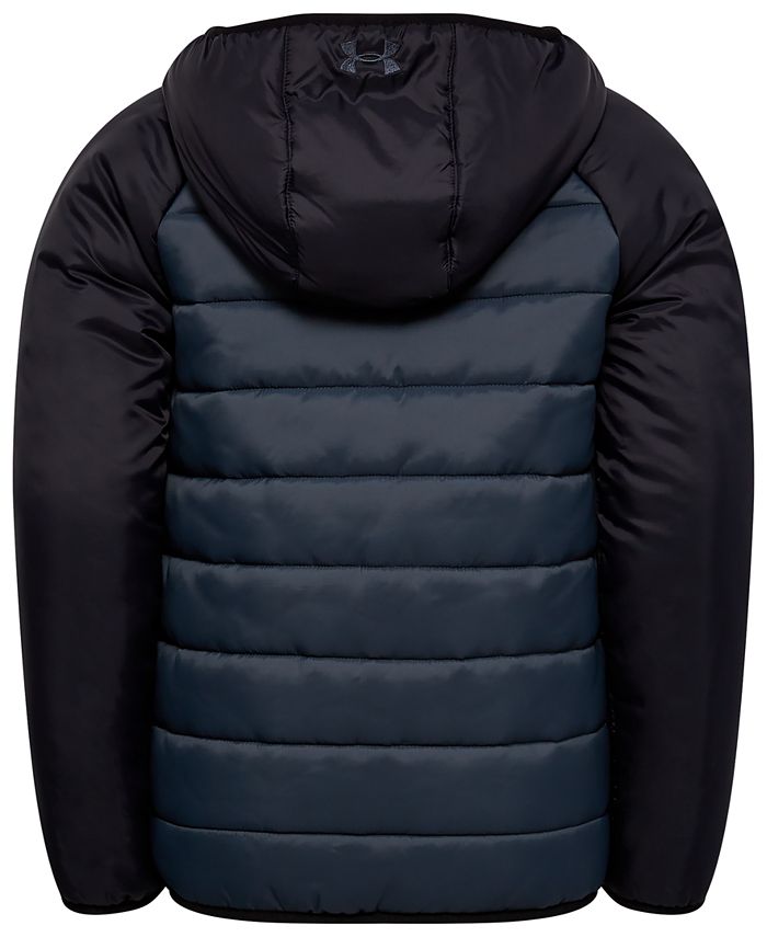 Under Armour Little Boys UA Pronto Colorblocked Hooded Puffer Jacket