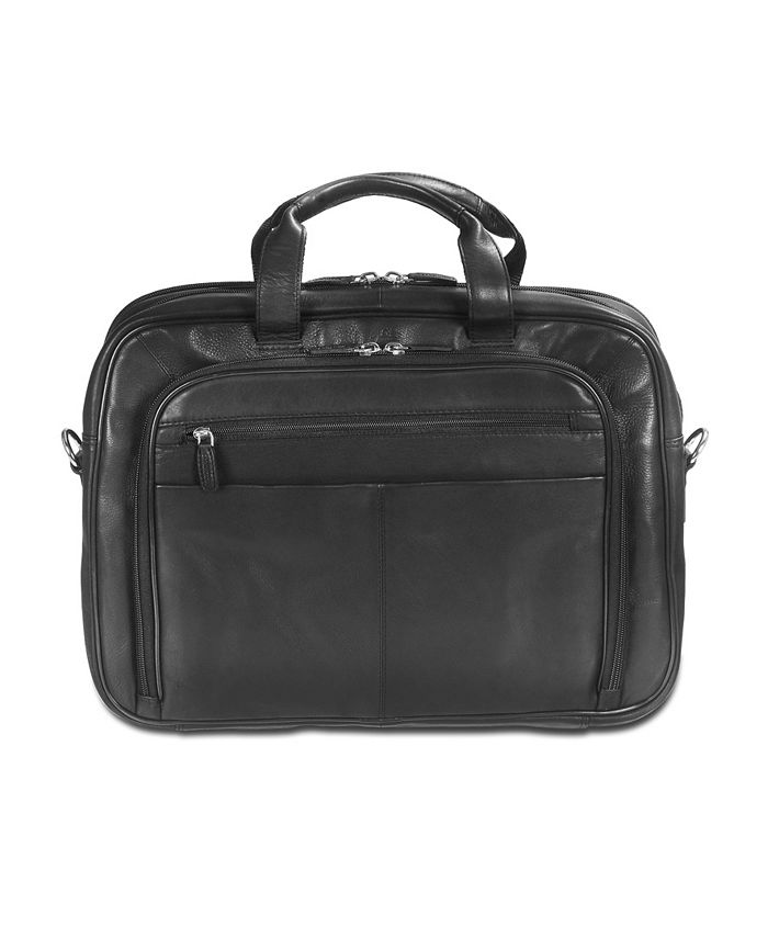 Mancini Colombian Collection Zippered Double Compartment 15.6