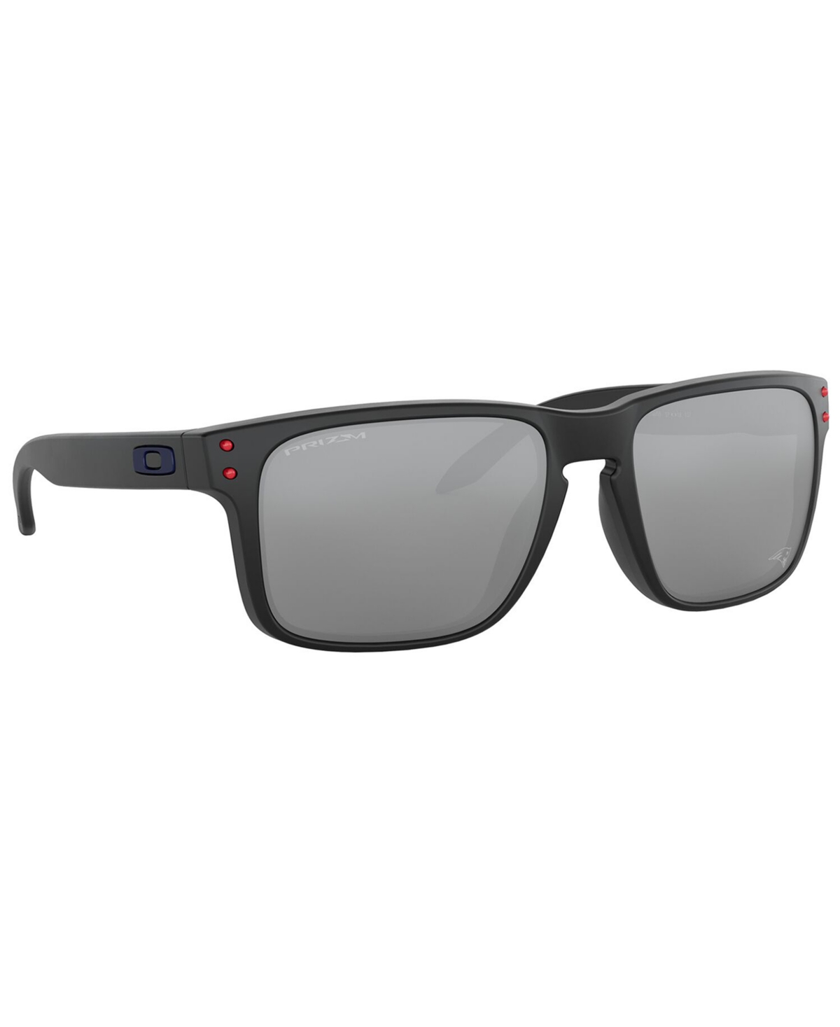 Oakley Nfl Collection Sunglasses, New England Patriots Oo9102 55 Holbrook In Ne Matte Black,prizm Black