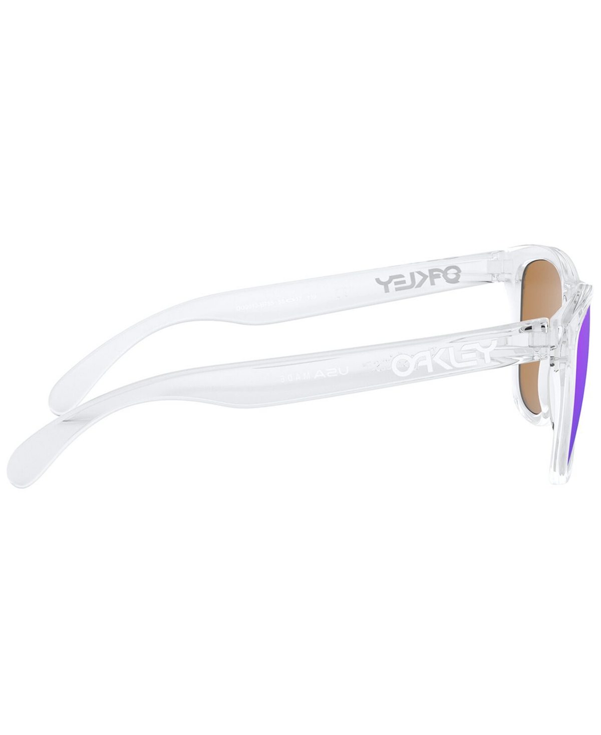 Oakley Frogskins Square-frame Sunglasses In Matte Clear