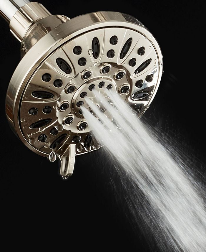 Aquadance HighPressure Luxury 6setting Shower Head with Pause Mode
